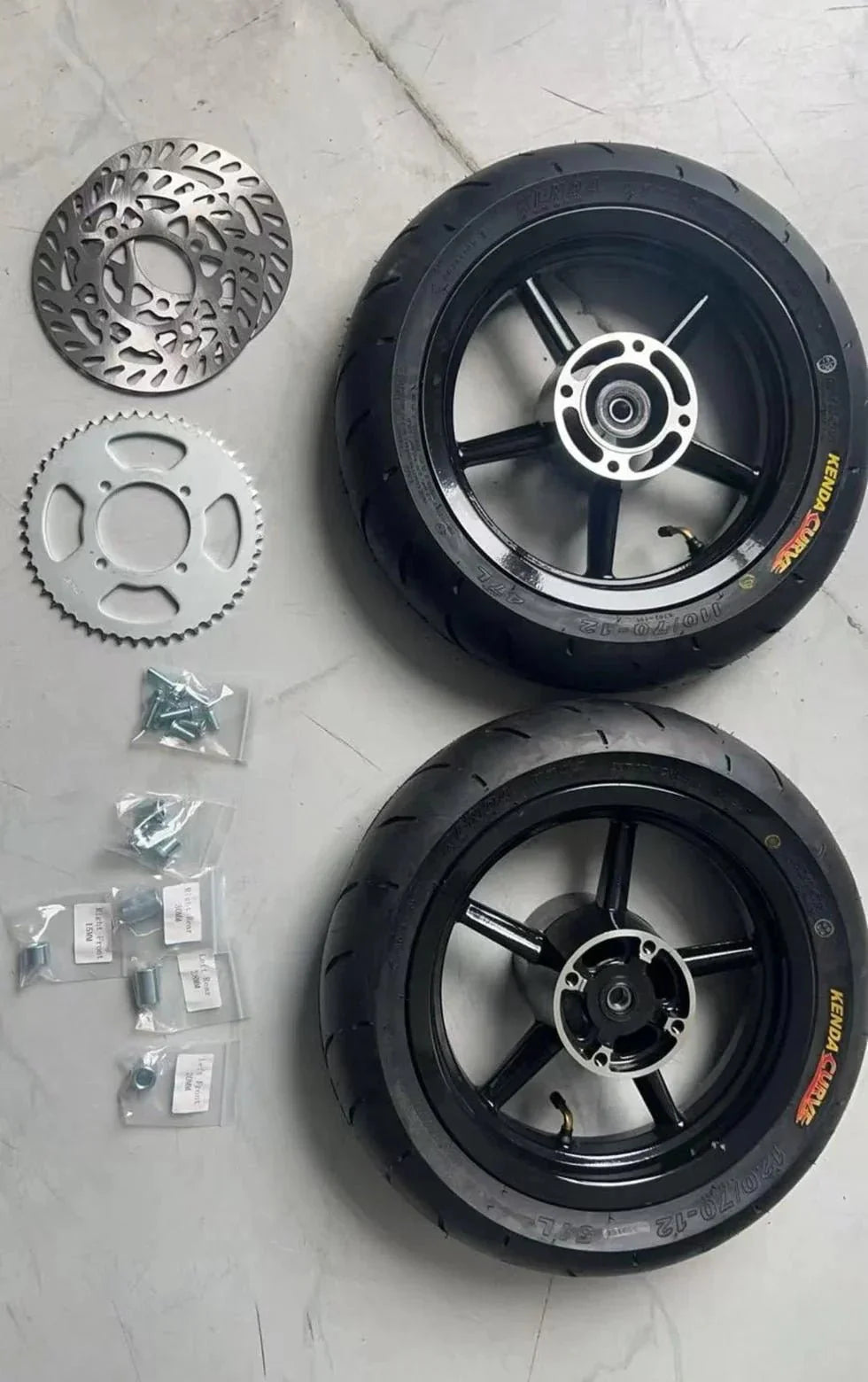 Yozma/tuttio  IN10 Supermoto Wheel Set