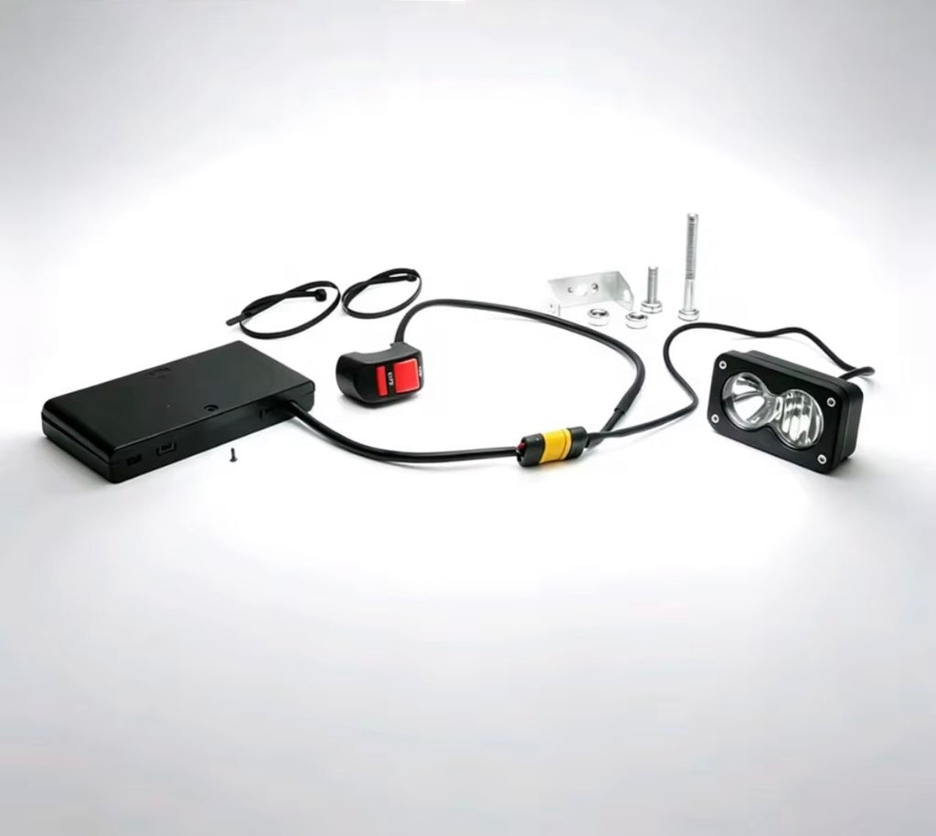Battery powered baja light