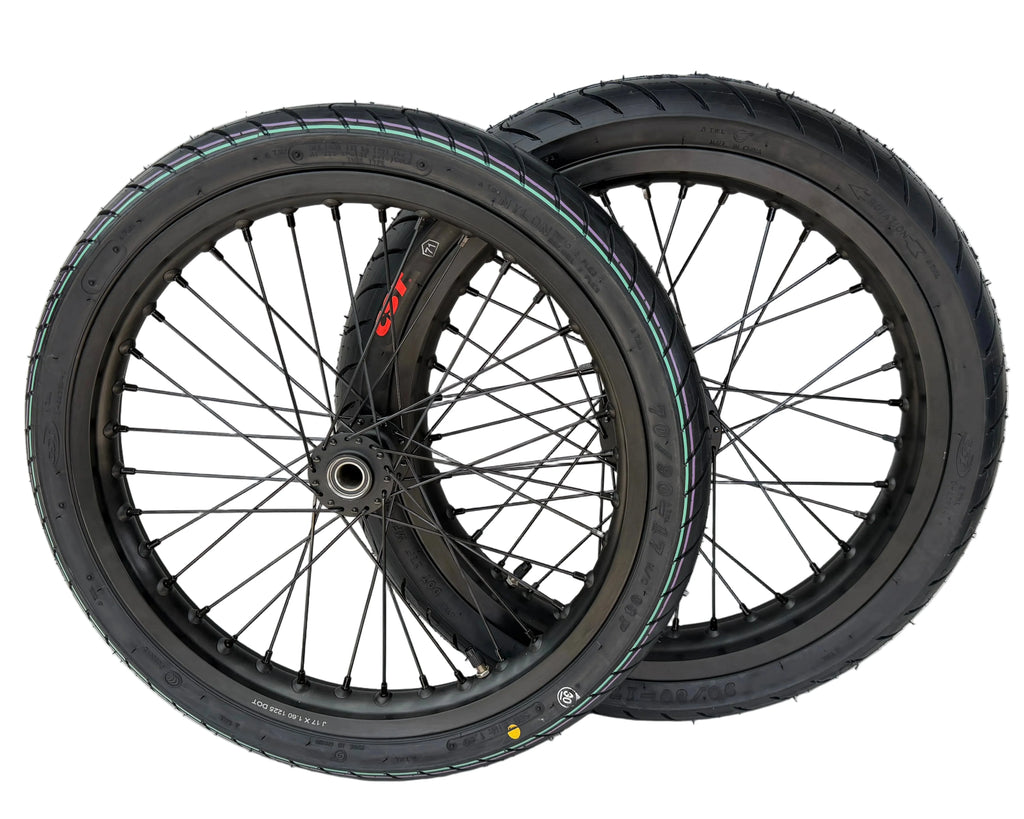 Surron/Eride pro 17” supermoto wheel set